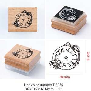 Magníficas ventas, sello multicolor de calidad prestigiosa, estampador cuadrado de 30mm de Color fino, conjunto de decoración de P3-26 de Taiyopine DE LA T-3030 - Product Image 2