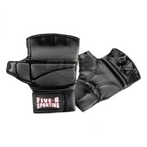 Gants de grappling MMA en cuir PU durable, forte adhérence, confortables, respirants, légers, taille ajustable, pour l'entraînement et le sparring - Product Image 5