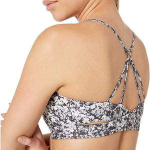 Sujetador Deportivo de Yoga de Alta Sujeción para Mujer, Ajustable, con Logotipo Frontal, Marca Personalizada, Cómodo y Transpirable, Precio al por Mayor - Product Image 3