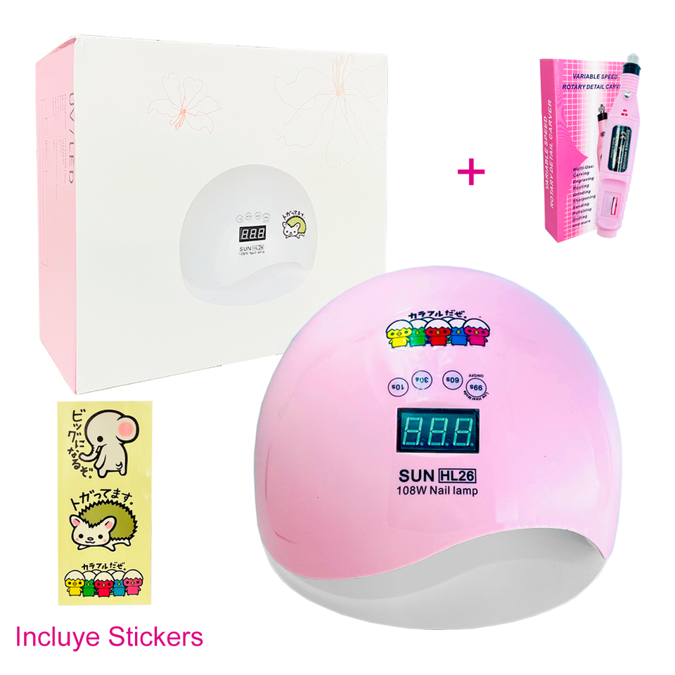 Professional UV/LED Nail Lamp with Plasma Light and Drill Gift High Quality Product Category