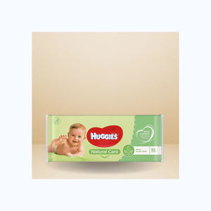 Lingettes Huggies 56s Natural Care à 99% d'eau pour un nettoyage doux et efficace du bébé - Product Image 6