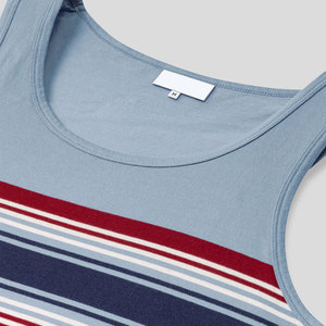 Débardeur décontracté d'été pour homme Streetgrace, en coton respirant, impression de logo 3D personnalisée, vêtements de sport OEM, grandes tailles, vente en gros - Product Image 4