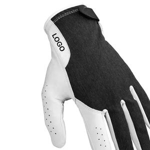 Gants de golf en cuir Cabretta respirants et durables de haute qualité pour hommes et femmes, nouveau design antidérapant avec logo personnalisé - Product Image 3
