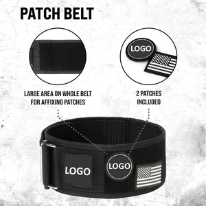 Cinturón de gimnasio de neopreno de buena calidad para levantamiento de pesas Equipo de culturismo de entrenamiento con logotipo personalizado con soporte de seguridad para Fitness - Product Image 5