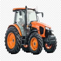 Tractores Mini Kubota de Alta Calidad 4x4 de 55hp, 50hp, 25hp y 120hp, Maquinaria Agrícola Kubota Usada Lista para Envío