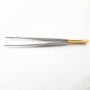 Pinces de dissection légères à mâchoires entièrement droites et dentelées longitudinalement, 24 cm - Product Image 5