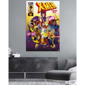 โปสเตอร์การ์ตูนเอ็กซ์เม็นสไตล์โมเดิร์น'97 สำหรับตกแต่งผนัง - Product Image 2