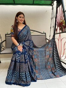 Style de coton Chanderi moderne tendance pour les fêtes Diwali Beach pour les tenues à la mode - Product Image 3