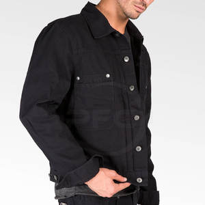 Nouvelle arrivée veste 100% coton pour hommes vêtements d'hiver décontractés en gros toile matériel pour homme - Product Image 3