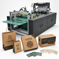 Machine d'impression numérique à passage unique sur demande pour sacs en carton, sacs à café, boîtes à pizza et pochettes – Imprimante à passage unique