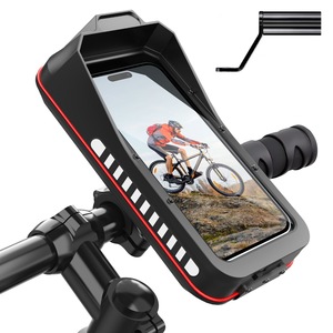 <span class=keywords><strong>Support</strong></span> de téléphone portable étanche pour vélo, écran tactile haute sensibilité, antichoc, pour moto, vélo de route, <span class=keywords><strong>VTT</strong></span> - Product Image 2