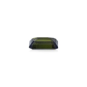 Tourmaline facettée de haute qualité 3,86 carats, jade vert bleu avec forme de goutte octogonale, cristal de pierre précieuse, taille 10 mm - Product Image 2