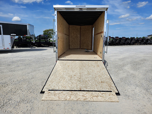 2027 US Cargo 7x16 Enclosed Cargo <b>Trailer</b> Utility <b>Trailer</b> Cargo Hauler Equipment <b>Trailer</b> 84" Interior Height Ramp Door for sale - Product Image 5