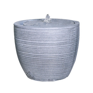 WF073H26 ligero de fábrica de Vietnam, decoración de jardín de fibra de vidrio para interiores y exteriores, característica de agua de hormigón, diseño de paisaje para el hogar - Product Image 1