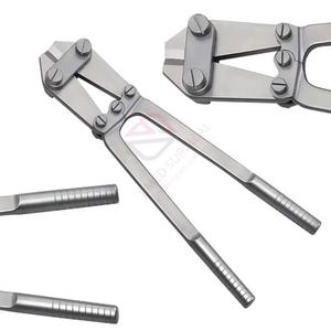 Cortador de Clavijas Ortopédicas de Doble Acción de Acero Inoxidable, Cortador de Tornillos Ajustable, Acabado Mate Duradero, Precisión y Confiabilidad - Product Image 4