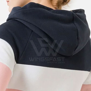 เสื้อฮู้ดสำหรับผู้หญิงทำจากผ้าฝ้ายกันลม - Product Image 6