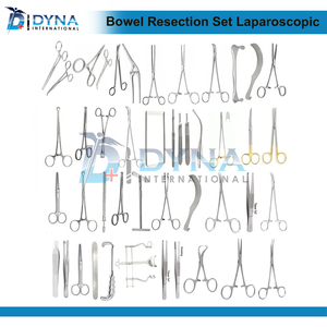 Ensemble de résection intestinale de haute qualité, ensemble d'instruments chirurgicaux de dissection abdominale majeure laparoscopique - Product Image 4