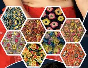 เสื้อเบลาส์พิมพ์ลายสวร์นา กาลัมคารี แขนครึ่งตัว ไซส์พลัส สไตล์วินเทจ ฤดูใบไม้ผลิ เป็นมิตรกับสิ่งแวดล้อม ระบายอากาศได้ดี สำหรับผู้หญิงทุกคนที่ต้องการความสง่างาม - Product Image 5