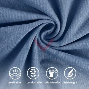 เสื้อยืด unisex ผ้าฝ้ายสไตล์ลำลองไม่มีลวดลายเสื้อออกกำลังกาย - Product Image 4