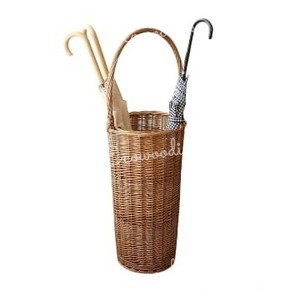Unique Style Modern Weave Rattan <b>Umbrella</b> Stand Cane Stand Stick Stand Hallway Basket Tall Basket Entryway Home Organize - Product Image 3