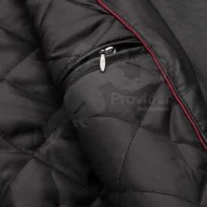 Best Selling Men's Winter Leather <b>Canvas</b> <b>Jacket</b> Eco-Friendly Breathable Quick Dry Windproof Waterproof Stand Collar Front Logo - Product Image 6