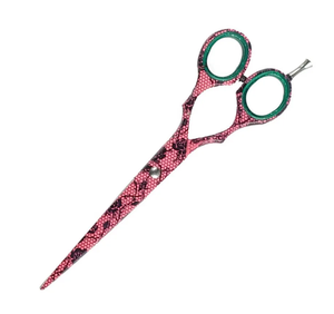 Nouveauté Ciseaux de coiffure droits et pointus en acier au carbone Ciseaux de coiffure à vis fantaisie - Product Image 5