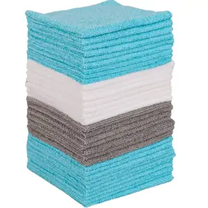 Cl68 bán buôn Trung Quốc Nhà Máy Giá sợi nhỏ Chất liệu vải khăn Micro sợi làm sạch vải edgeless 400gsm sợi nhỏ vải