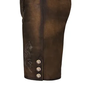 กางเกงขาสั้นเยอรมันบาวาเรียหนังแท้,Lederhosen Lederhose ใช้ได้ทั้งชายและหญิง - Product Image 5
