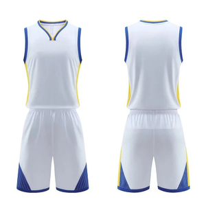 Ensemble de maillots de basket-ball réversibles Vêtements de sport respirants avec techniques imprimées de grande taille pour uniformes d'entraînement - Product Image 3