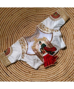 Abaya de mezclilla turca para mujer con abrigos modestos en ropa islámica negra moderna para fiesta - Product Image 4