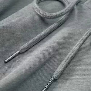 Conjunto de ropa de verano personalizado unisex nuevo jersey con capucha y pantalones cortos de algodón estampado para hombre conjunto de pantalones cortos y Sudadera con capucha para correr - Product Image 3