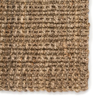 Tapis de sol haut de gamme en jute naturelle tissé à la main, moderne, texturé, rembourré, antidérapant, adapté aux animaux domestiques, lavable, pour cuisine