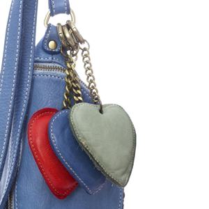 Francia diseño dulce estilo flor diseño cuero llaveros bolso de moda encantos para bolsos Decoración Accesorios hechos - Product Image 2