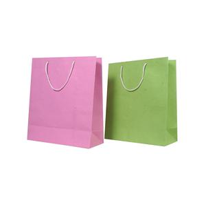 ถุงกระดาษแบบหิ้วสำหรับใส่กระดาษบรรจุภัณฑ์แบบทำมือด้ามจับยาวจัดการได้ง่ายล่าสุด - Product Image 2