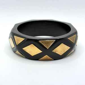 Brazalete de latón crudo de 69mm, brazalete de incrustaciones, brazalete de canal en blanco, pulsera ancha hecha a mano, latón crudo - Product Image 5