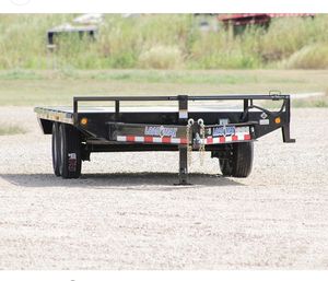 Remolque basculante hidráulico 5x8 de alta calidad con lados de 24 ", eje y frenos de 5.200 lb, construcción, uso de tractor agrícola con precio. - Product Image 2