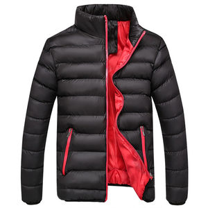 Venta al por mayor 2025 Casual Street Winter desmontable Hood Puffer chaqueta de invierno de los hombres de invierno cálido Slim Fit grueso burbuja abrigo - Product Image 5