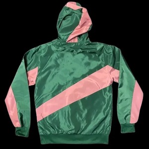 ชุดวอร์มกันลมสองชิ้นสำหรับฤดูหนาวแบบซิปขึ้นผ้าไนลอนโพลีเอสเตอร์ความยาวเต็มรูปแบบเป็นมิตรกับสิ่งแวดล้อมระบายอากาศได้ดีของผู้ชาย - Product Image 6