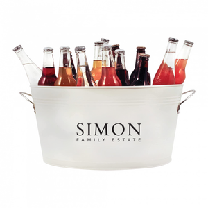 Large Stainless Steel Champagne Wine <b>Bucket</b> Most Demanding Factory Wholesale Metal Beverage Beer <b>Drink</b> Tub for Party Use - Product Image 4