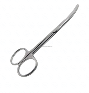 กรรไกรเย็บแผลสแตนเลสแบบใช้มือคุณภาพพรีเมียม เครื่องมือผ่าตัดสำหรับการถอดไหมเย็บแผลอย่างปลอดภัย ได้รับการรับรองมาตรฐาน CE ISO รับผลิตแบบ OEM และติดฉลากสินค้าภายใต้แบรนด์ของลูกค้า 1 - Product Image 4