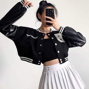 Vente en gros de veste universitaire surdimensionnée de luxe pour hommes et femmes haute qualité designer européen mode pour la saison d'hiver - Product Image 5