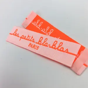 Custom Clothing <b>Tags</b> Garment Label for Your Brand Customized Made Woven Labels Fabric <b>Tag</b> for <b>Bag</b> Shoe for All Clothing - Product Image 4