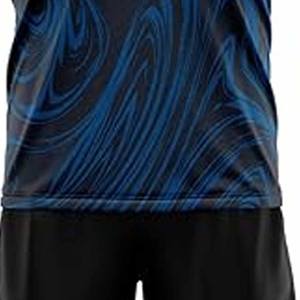 Venta al por mayor personalizado sublimación uniforme de fútbol transpirable de alta calidad ropa de entrenamiento de fútbol de los hombres camisetas de fútbol con bolsillos - Product Image 4