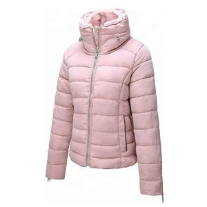 Chaqueta Acolchada Ligera para Mujer, Chaqueta Impermeable con Burbujas, Chaqueta de Invierno Personalizada Ecológica de Lona para Mujer - Product Image 3