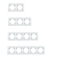 Venta caliente 600W moderno blanco LED Dimmer interruptor de luz 220V/240V 50/60Hz 16A IP22 pared Dimmer casa UE/Reino Unido/EE. UU. voltaje ABS plástico