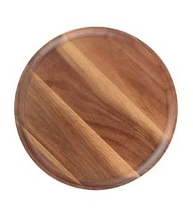 Plateau de service en bois pour servir des accords vins, des apéritifs et des collations assiettes de service en bois écologiques arrivée chaude - Product Image 5