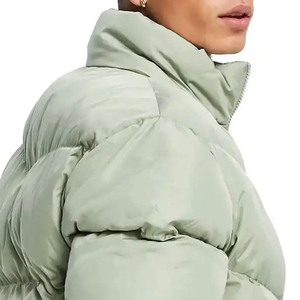 แจ็กเก็ตบุนวมสีดำขนาดใหญ่พิเศษสำหรับทุกเพศ - Product Image 3