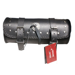 Sac à outils de moto en cuir véritable HMB-3014B-Couleur et taille personnalisées OEM Custom Retrofit/Upgrade Travel Bagages - Product Image 5