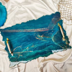 Plateau de service en résine de luxe Super Quality Trending Modern pour la cuisine - Product Image 3