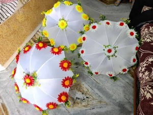 Paraguas de entrada nupcial colorido, decoración de boda, decoración del hogar, decoración de techo, decoración india, decoración de festivales - Product Image 2